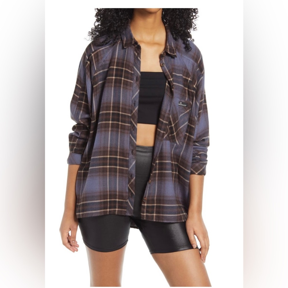 BDG Urban Outfitters flannel plaid women’s shirt
